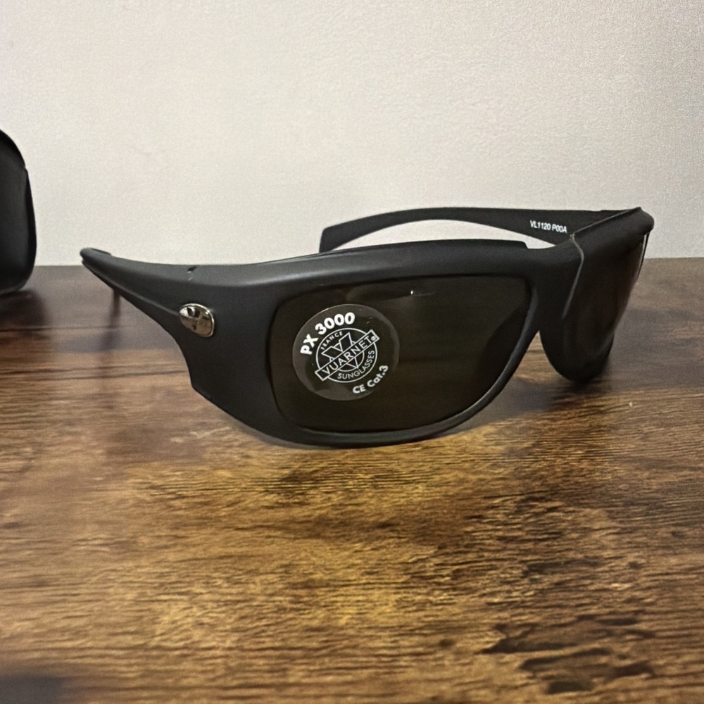 VTG Vuarnet VL1120-P00A Black Matte Sunglasses, PX3000 Mineral Lens, NEW! - Picture 5 of 13